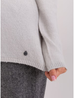 Sweter D93110W90652B3VEN jasny szary