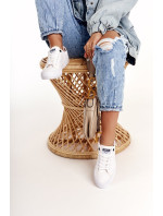 Women's Sneakers On A Chunky Sole BIG STAR White