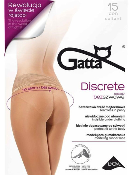 Punčocháče Discrete 01 15 Den - Gatta