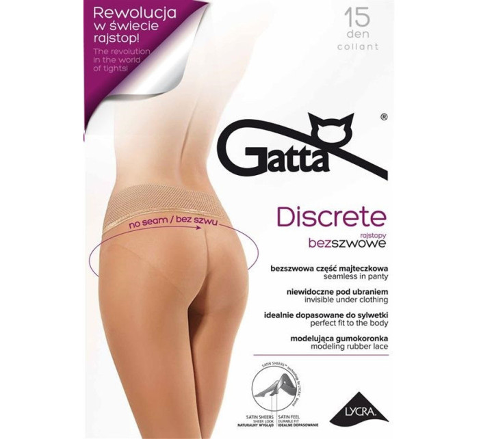 Punčocháče Discrete 01 15 Den - Gatta