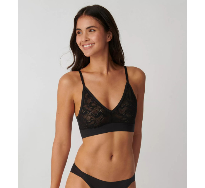 Dámská podprsenka Sloggi GO Allround Lace Bralette černá