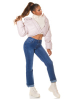 Sexy Highwaist Push up použitý vzhled flarred Jeans