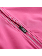 Dětská softshellová bunda ALPINE PRO TYCHO fuchsia red