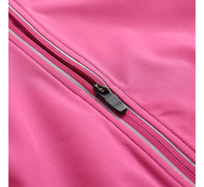 Dětská softshellová bunda ALPINE PRO TYCHO fuchsia red