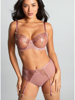 Panache Rosa Suspender Brief rose gold 10794