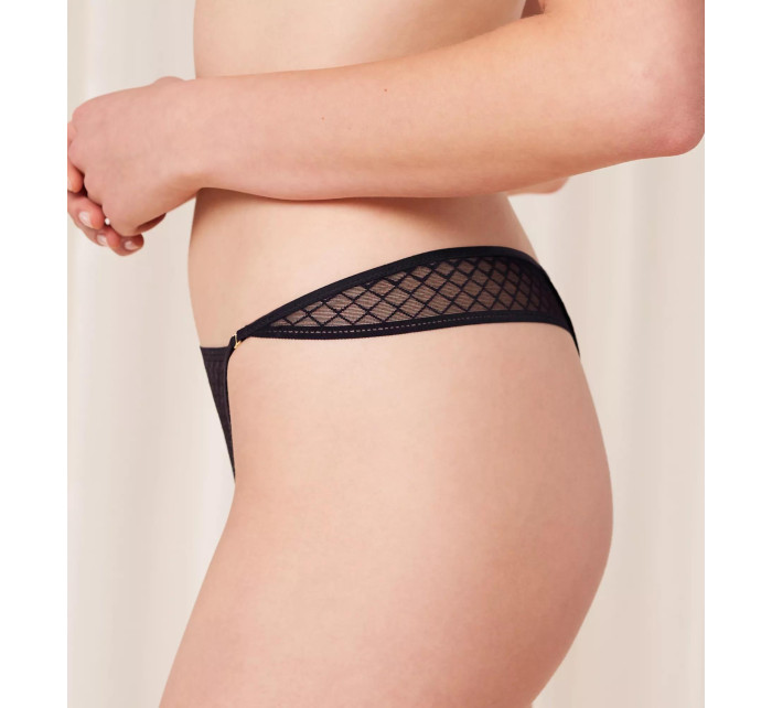 Dámská tanga Mysterious Spotlight String - BLACK - černá 0004 - TRIUMPH