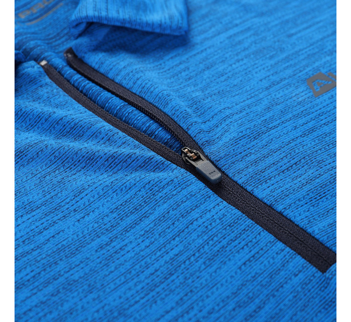 Pánské rychleschnoucí polo triko ALPINE PRO DONN electric blue lemonade