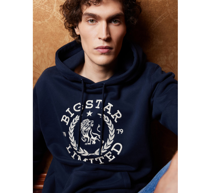 Hoodie model 20790127 403 Navy Blue - Big Star