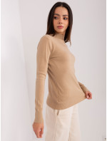 Sweter PM SW PM model 18904810 camelowy - FPrice