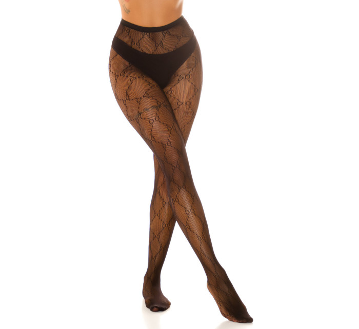 Sexy model 19635793 Tights with Pattern - Style fashion