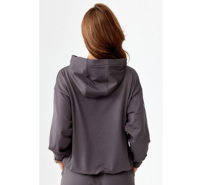 Mikina s kapucí model 20121121 Hoodie Dark Grey - Rough Radical