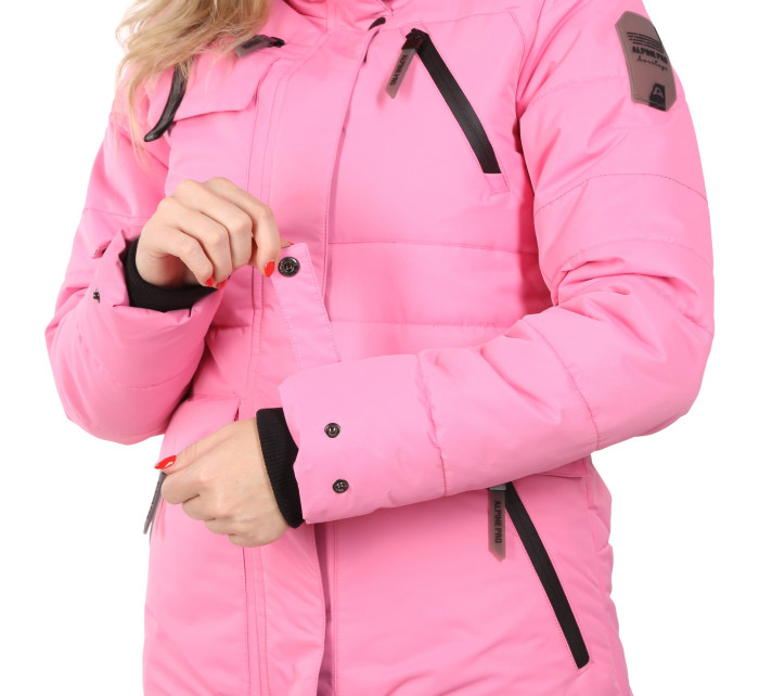 Dámská bunda s membránou ptx ALPINE PRO WERDA pink cosmos