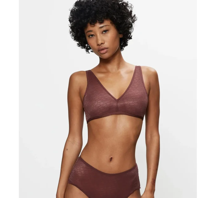 Dámská podprsenka Signature Sheer P EX  Chocolate   model 20991324 - Triumph