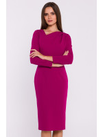 Stylove Šaty S376 Plum