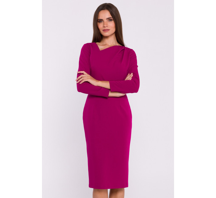 Stylove Šaty S376 Plum