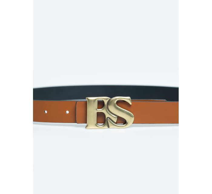 Big Star Belt Opasek 240054 Multicolor Natural Leather-000