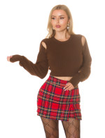 Sexy Crop Jumper with cut model 20753573 - Style fashion