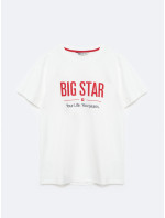 Tričko Big Star 152058 100 Off White 100