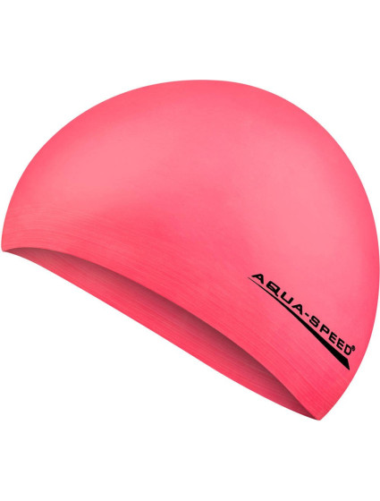 AQUA SPEED Plavecká čepice Soft Latex Pink Pattern 03