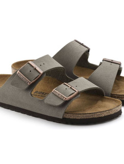 pánské žabky Arizona  Stone regular grey model 20693648 - Birkenstock