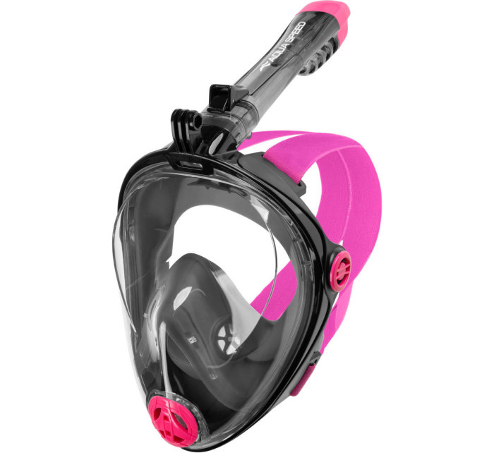 AQUA SPEED Potápěčská maska Spectra 2.0 Black/Pink Pattern 19