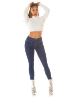 Sexy Highwaist Push-Up Jeans with pocket details