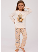 Dívčí pyžamo Kids Girl model 20224317 Sweet Bear dł/r 86128 - Cornette