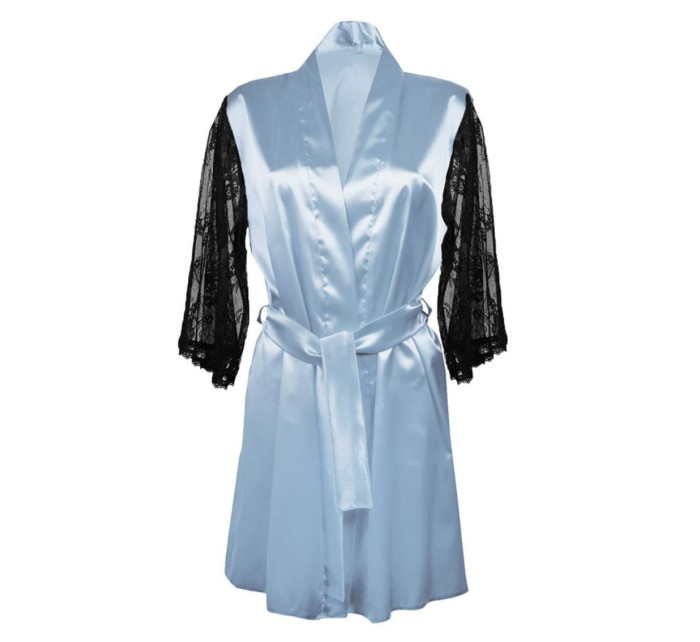 DKaren Housecoat Elizabeth Light Blue