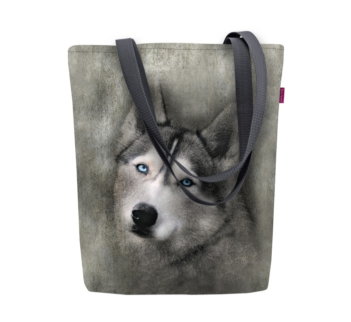 Bertoni Plátěná taška Sunny Husky Grey