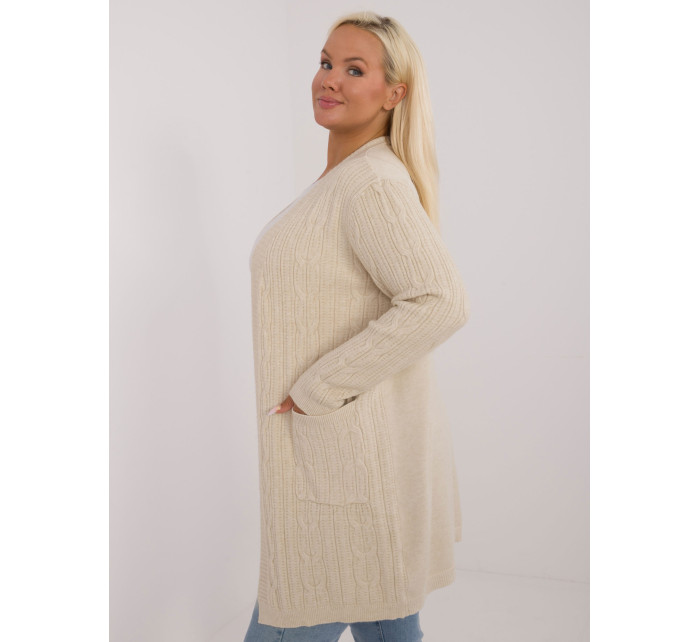 Sweter PM SW PM 3727.93 jasny beżowy