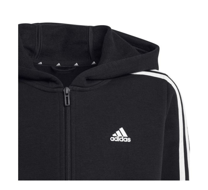 Mládežnické tričko se zipem 3 Stripes FL HR6331 - Adidas