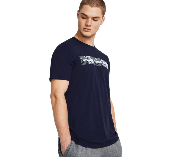 Under Armour Camo Chest Stripe T-shirt M 1376830 410 pánské