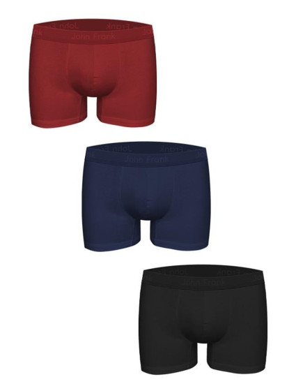 Pánské boxerky JOHN FRANK JF3BMODNA01 3pack 