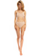 Dámský sportovní top Bamboo Bralette beige - JULIMEX