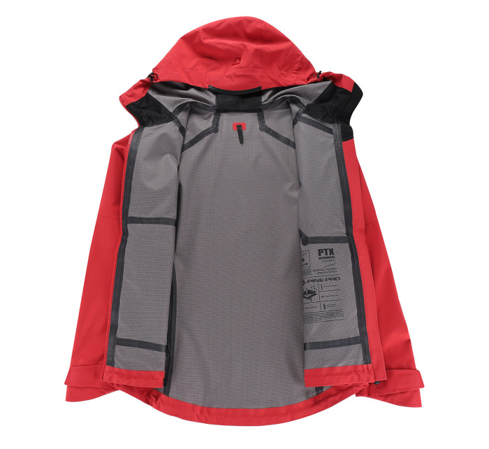 Dámská outdoorová bunda s membránou ptx ALPINE PRO GORA chilli