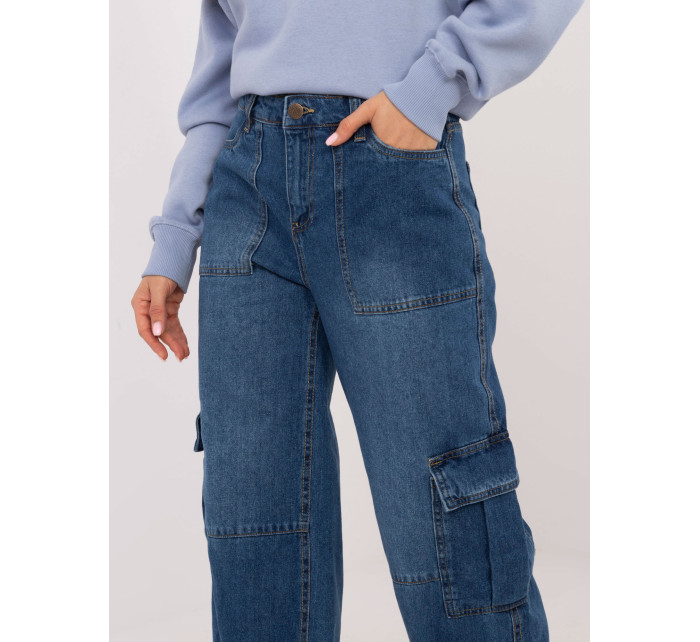 Spodnie jeans model 20613961 niebieski - FPrice