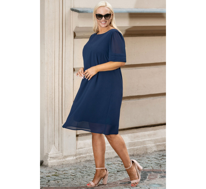 šaty plus size model 180452 Karko