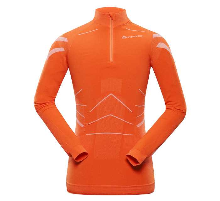 Pánské rychleschnoucí prádlo - triko ALPINE PRO LUBIN spicy orange