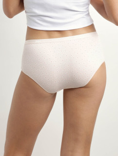 Dámské bavlněné kalhotky 3 ks DIM LES POCKETS COTTON BOXER 3x - DIM - světle růžová