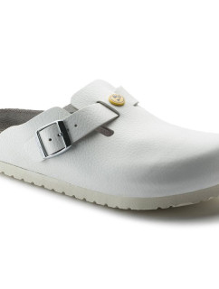 Pánské dřeváky Boston White z přírodní kůže pro regular model 20693931 - Birkenstock