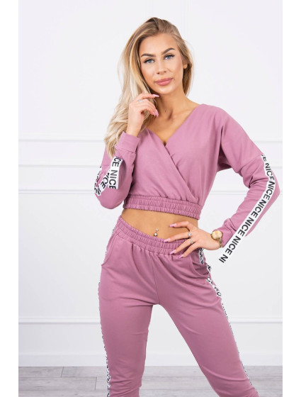 Sada s ozdobnými model 18746084 tmavě růžová - K-Fashion