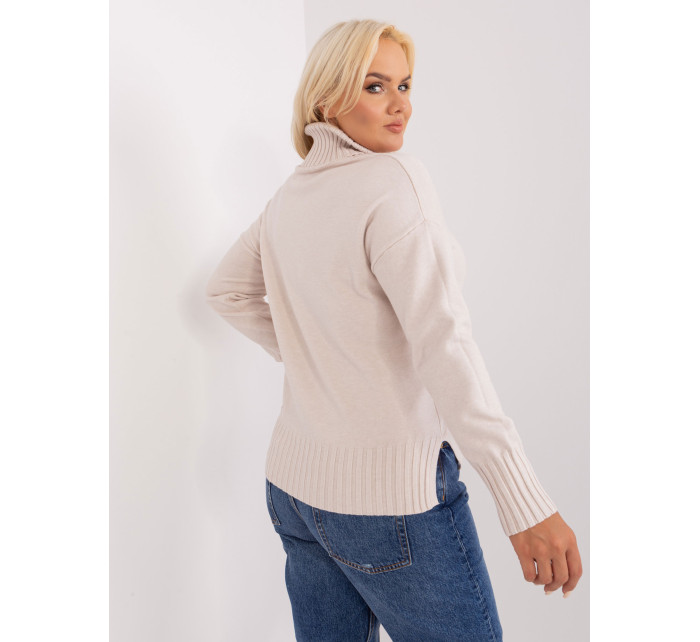 Sweter PM SW PM 3681.05P jasny beżowy