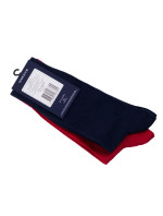 Ponožky Tommy Hilfiger 3Pack 371111 Red/Navy Blue