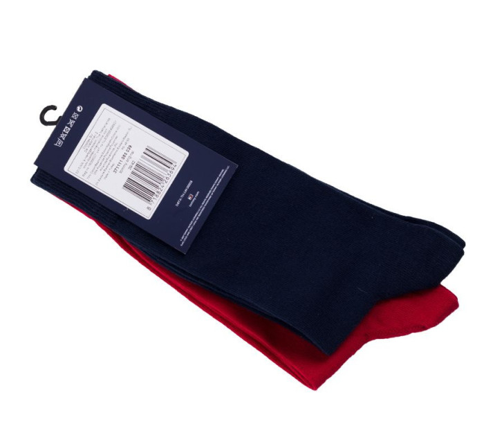 Ponožky Tommy Hilfiger 3Pack 371111 Red/Navy Blue