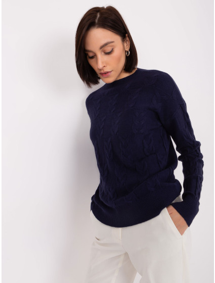 Sweter AT SW model 19040895 granatowy - FPrice