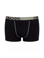 Pánské boxerky GO ABC Natural B Hipster 2P - BLACK - černé 0004 - SLOGGI