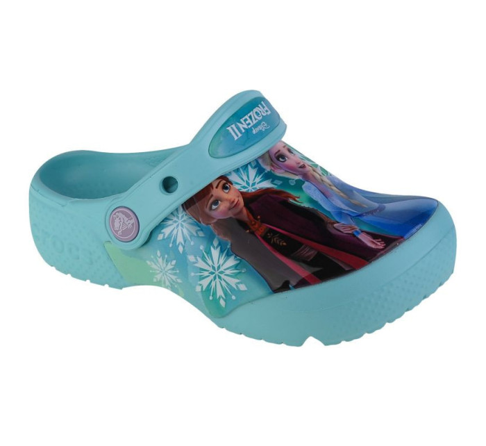 Crocs FL Disney Frozen II T Clog Jr Dřeváky 206804-4O9