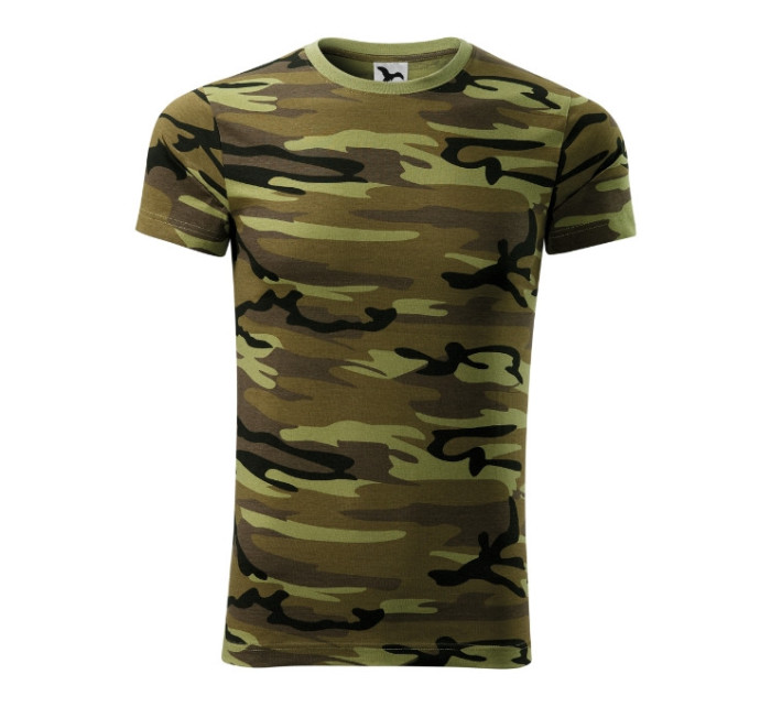 Camouflage tričko unisex camouflage green