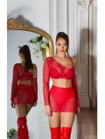 Sexy Koucla 2Piece Set / síťová sukně a top