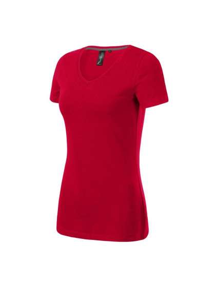Tričko s výstřihem do V W  červená model 20116866 - Malfini